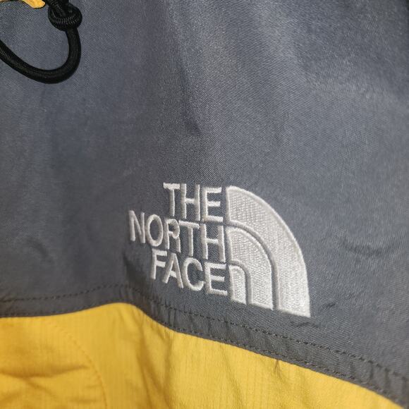 Vintage 90s The North Face Gore-Tex Yellow Grey Ski Jacket Women's Sz M EUC - Picture 4 of 11